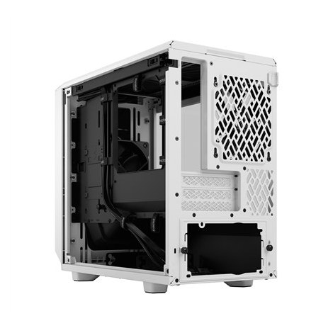 Fractal Design | Meshify 2 Nano | Side window | White TG clear tint | ITX | Power supply included No | ATX - 17